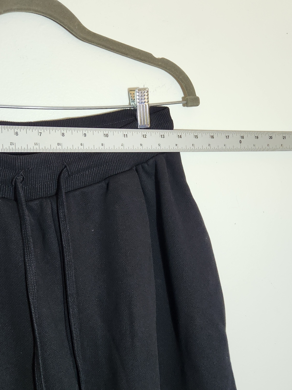 Seventh Earth Studios Black Wide Leg Sweatpants Size Medium NWOT - Picture 5 of 9